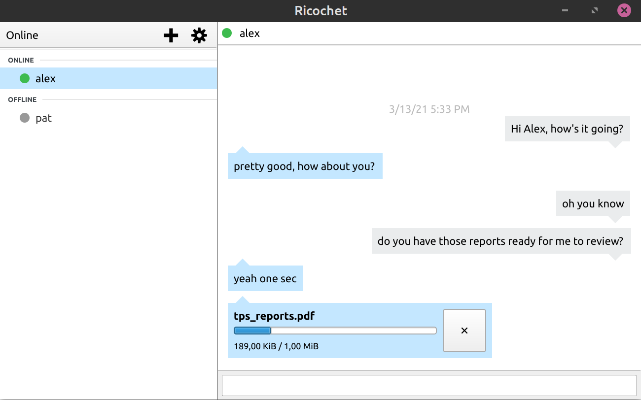 Screenshot of Ricochet Refresh